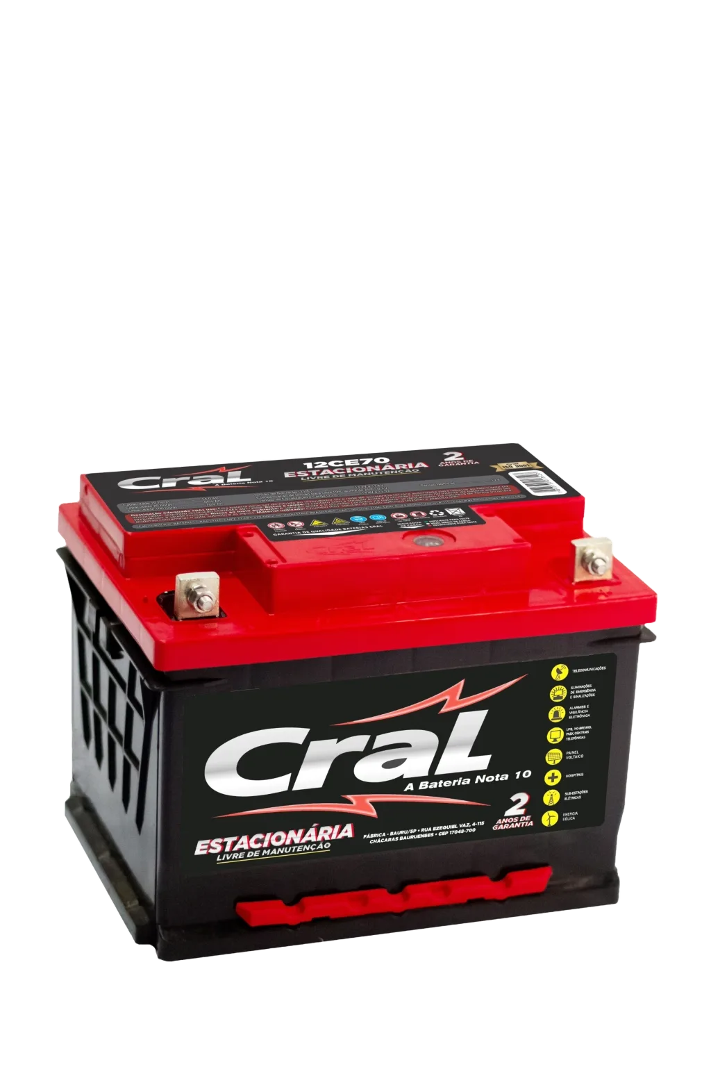 Bateria Estacionária Cral